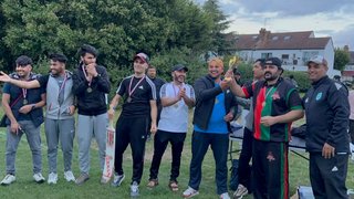 World Refugee Day marked with a tapeball cricket tournament in Norbury Park, Croydon