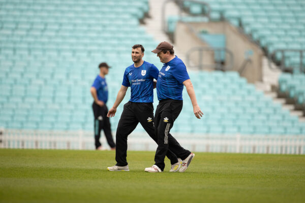 LONDON, ENGLAND - MAY 07: Surrey vs Middlesex Disability Team Game at The Kia Oval on May 7, 2023 in London, England. (Photo by Ed Payne/Surrey CCC)