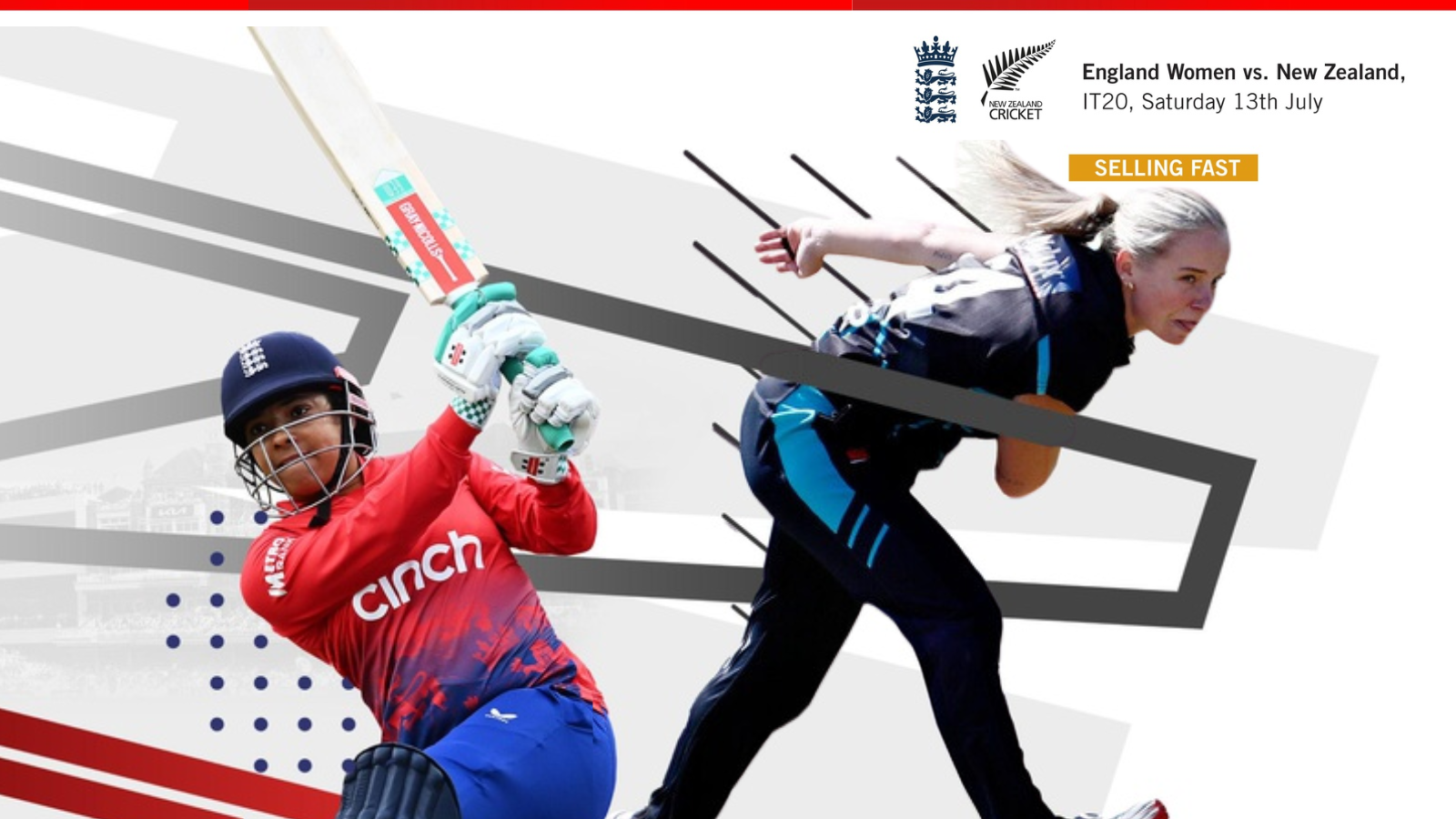 Group Booking Discounts: England Women take on New Zealand in an International T20 at The Kia Oval